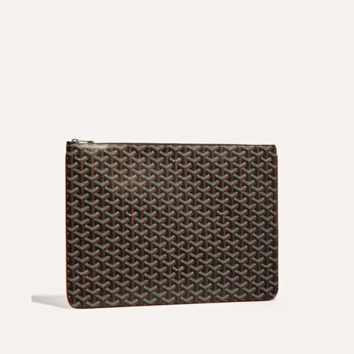 고야드 남/녀 블랙 탄 세나 클러치 MM/MGM/GM - Goyard Unisex Sena… - 1