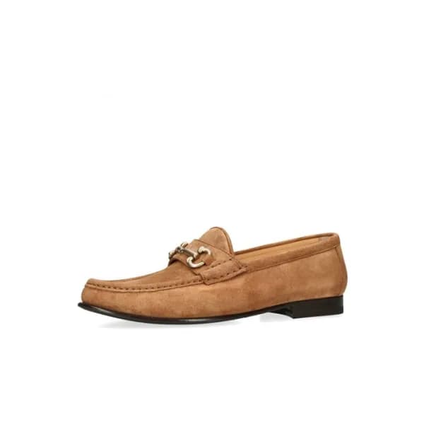 브루넬로쿠치넬리 남성 홀스빗 로퍼 - Brunello Cucinelli Mens Camel… - 1