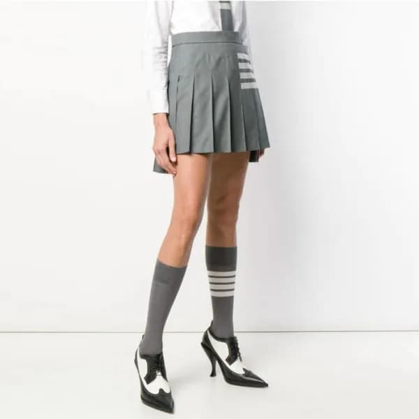 톰브라운 여성 그레이 스커트 - Thom Browne Womens Gray Skirts -… - 1