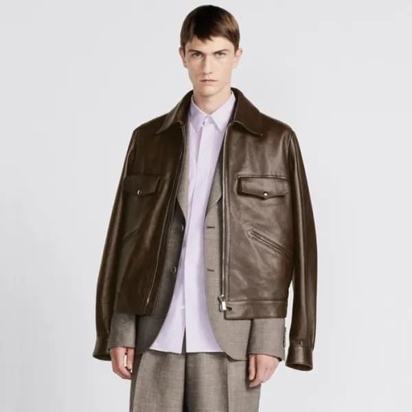 디올 남성 가죽 자켓 - Dior Mens Leather Jackets - dic1871x - 1