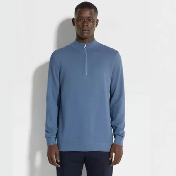 Ferragamo Mens Basic Sweater - 페라가모 남성 베이직 스웨터 - f… - 1