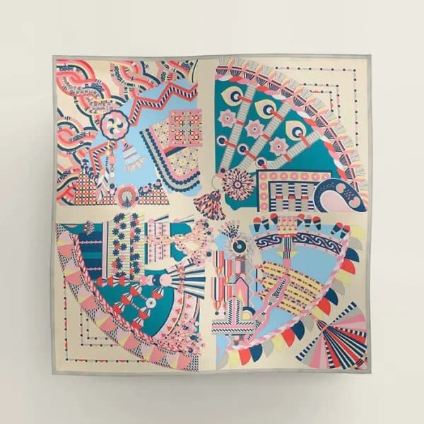 에르메스 여성 실크 스카프 - Hermes Womens Silk Scarf - acc265… - 1