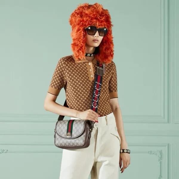 구찌 여성 오피디아 플랩백 - Gucci Womens Ophidia Flap Bag - g… - 1