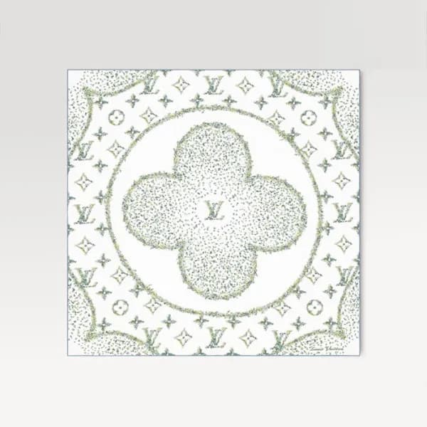 루이비통 여성 실크 스카프 - Louis vuitton Womens Silk Scarf -… - 1