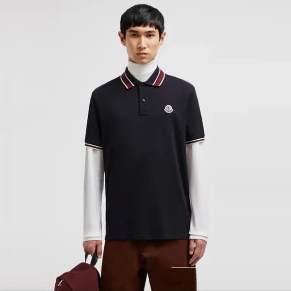 몽클레어 남성 폴로 반팔 티셔츠 - Moncler Mens Polo Tshirt - moc… - 1