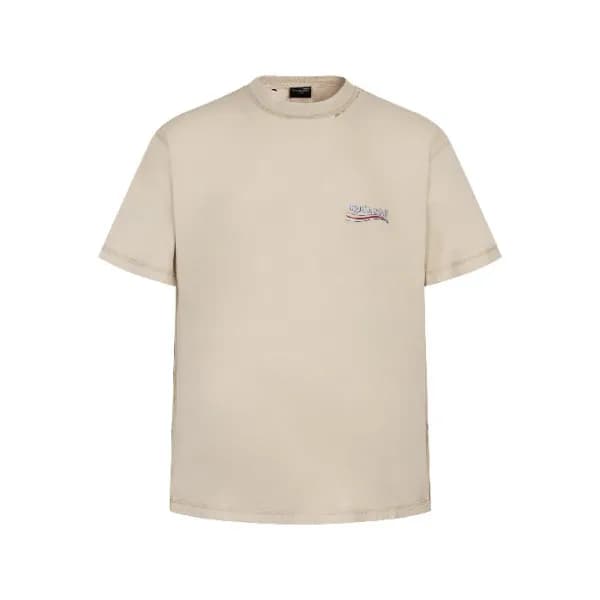 발렌시아가 남성 라운드 반팔 티셔츠 - Balenciaga Mens Round Tshirt… - 1