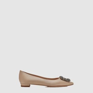 마놀로 블라닉 여성 항기시 플랫 - Manolo Blahnik Womens Hangisi …