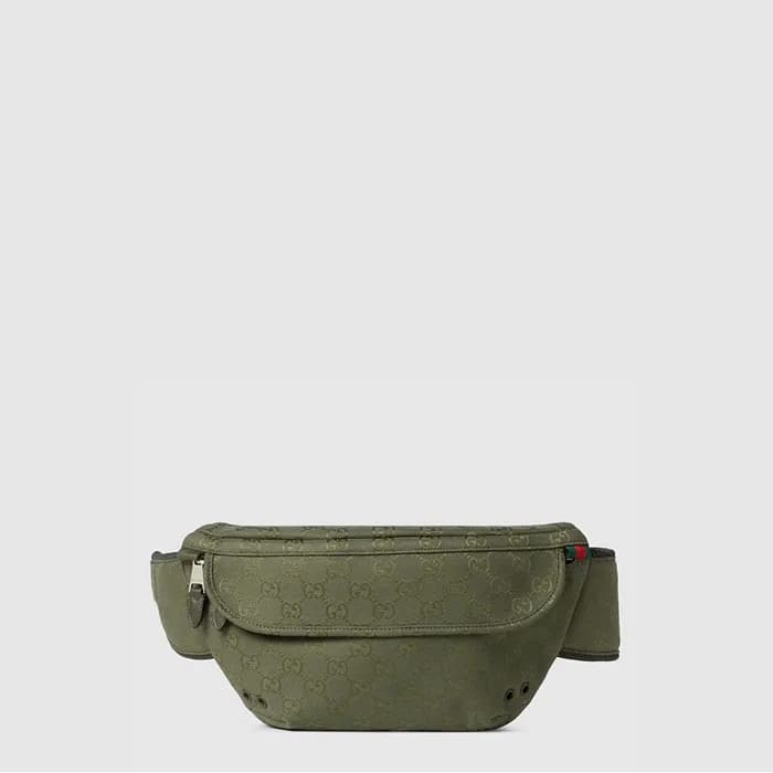 구찌 남성 GG 캔버스 라지 벨트백 - Gucci Mens GG Canvas Large B… - 1