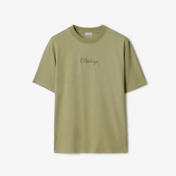버버리 남성 라운드 반팔 티셔츠 - Burberry Mens Round Tshirt - b… - 1