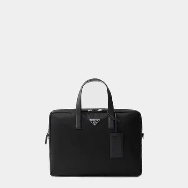 프라다 남성 가죽 브리프케이스 2VE005 - Prada Mens Leather Brief… - 1