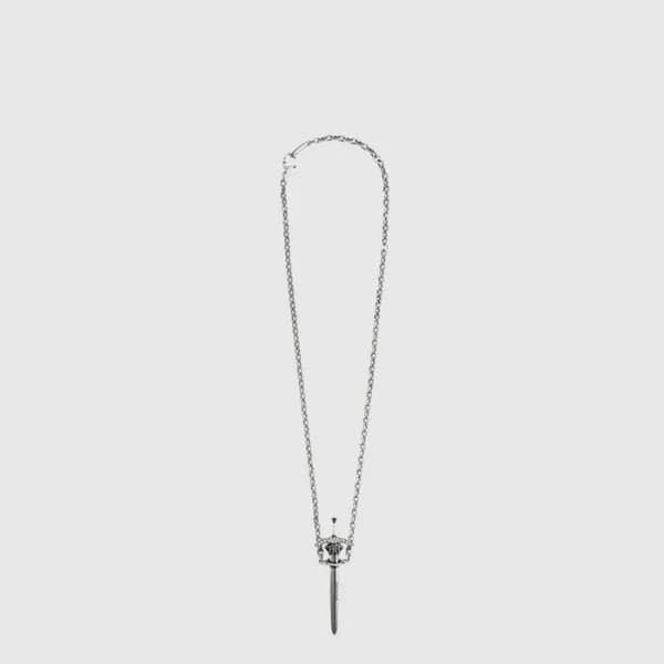 발렌시아가 남성 고스 스워드 네크리스 - Balenciaga Mens Goth Sword … - 1