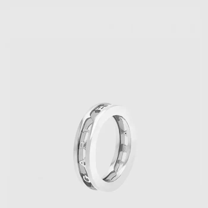 불가리 남/녀 비제로원 링 - Bvlgari Unisex Bzero1 Ring - acc7… - 1
