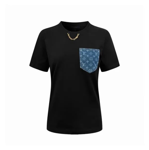 루이비통 여성 반팔 티셔츠 - Louis vuitton Womens Round Tshirt… - 1