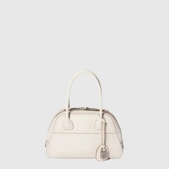 미우미우 여성 비방 가죽 백 - Miumiu Womens Vivant Leather Bag - mib16418x