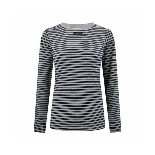 미우미우 여성 라운드 긴팔티 - Miumiu Womens Round Tshirt - mic17778x - 1