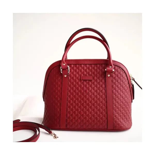 Gucci Micro Ssima Dome Women Tote Shoulder Bag,31C… - 1