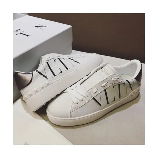 Valentino 2018 Mm/Wm Hidden Leather Sneakers - 발렌티… - 1