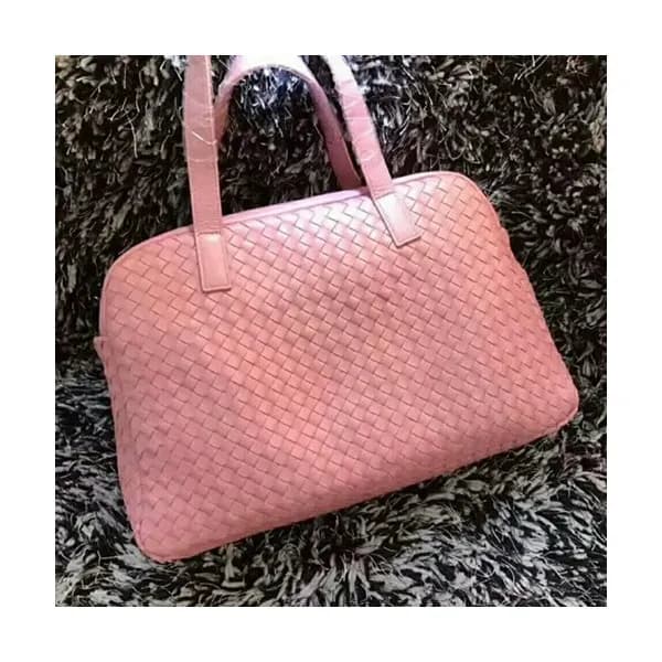Bottega Veneta Leather Pink Women Tote Bag,38cm - … - 1