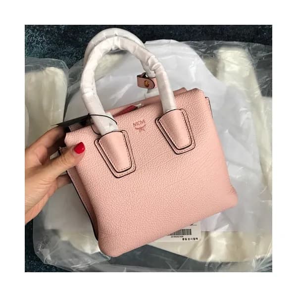 MCM Milla Leather Tote Shoulder Bag,19cm - 엠씨엠 여성용… - 1