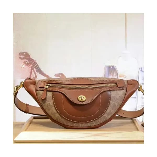 Coach Leather Belt Bag,27cm - 코치 여성용 레더 벨트백 , 3275… - 1