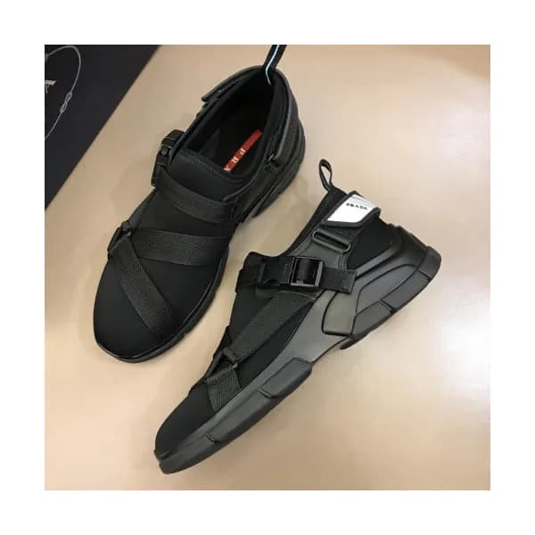 Prada 2018 Mens Leather Running Shoes - 프라다 남성 레더 … - 1