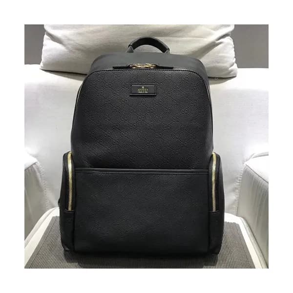 Gucci Leather Back Pack ,42CM - 구찌 레더 남성용 백팩 GUB01… - 1