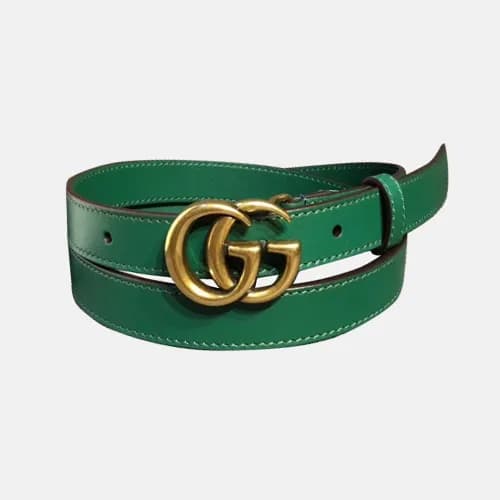 [매장판]Gucci 2019 Ladies GG Buckle Leather Belt - 구찌… - 1