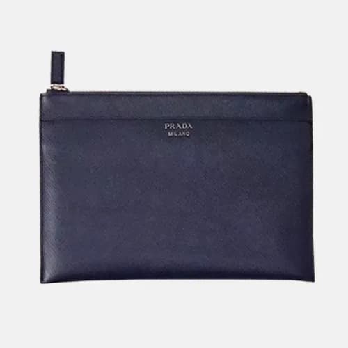 Prada Saffiano Mens Clutch Bag ,29CM - 프라다 사피아노 남성… - 1