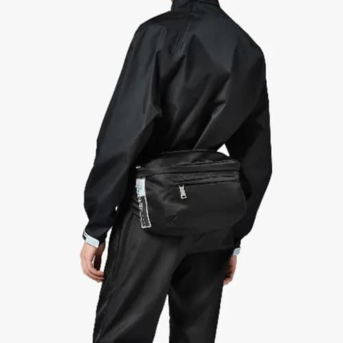 Prada Nylon Hip Sack ,31CM - 프라다 나일론 남여공용 힙색 2VL00… - 1