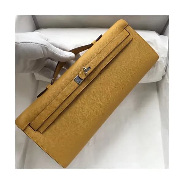 Hermes Kelly Cut Epsom Leather Clutch Bag ,31cm - … - 1