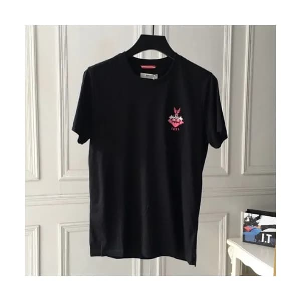 Bally 2019 Mens Crew -neck Cotton Short Sleeved T-… - 1