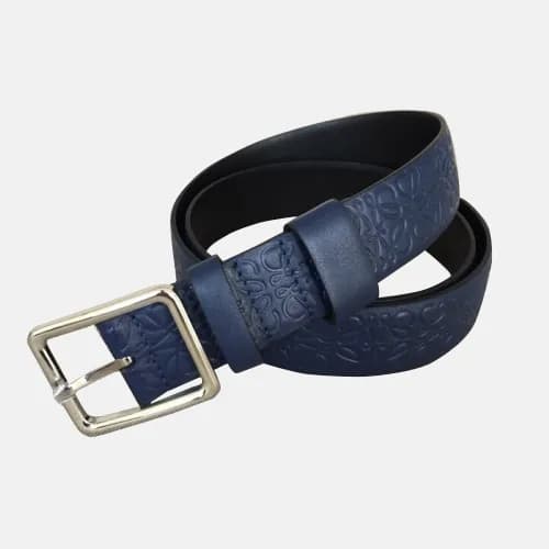 Loewe 2019 Mens Business Classic Buckle Leather Be… - 1