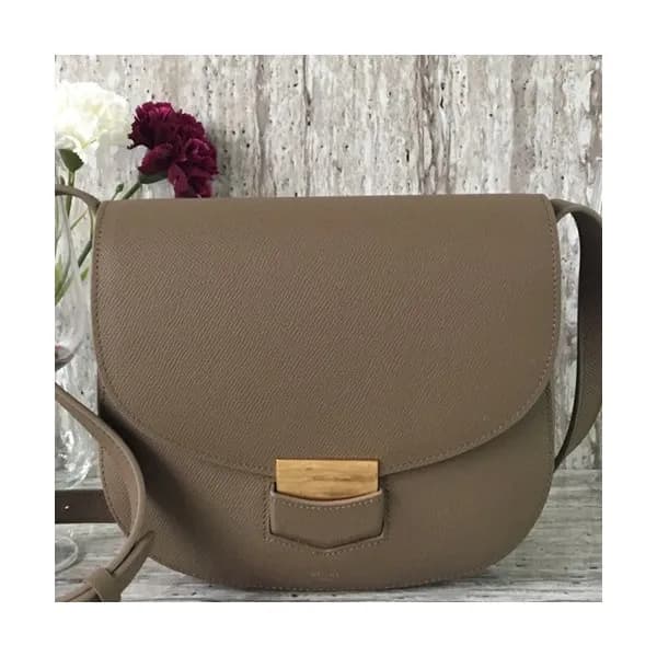 Celine Leather Trotteur Large Shoulder Bag,23CM - … - 1