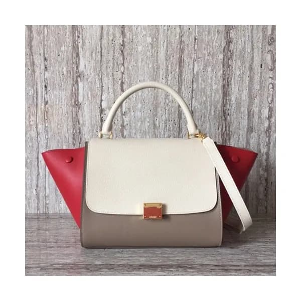 Celine Leather Tote Shoulder Bag,26CM - 셀린느 레더 토트 … - 1