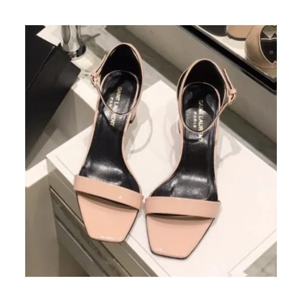 Saint Laurent 2019 Womens Patent Strap Sandal - 입생… - 1