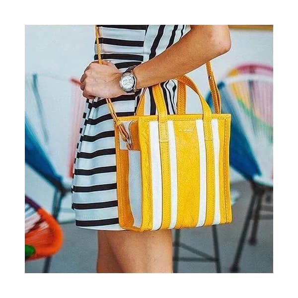 [매력만점]Balenciaga 2019 Bazar Leather Tote Shoulder … - 1