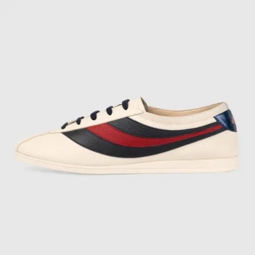 Gucci 2018 Sweide Web Leather Sneakers - 구찌 스웨이드 웹… - 1