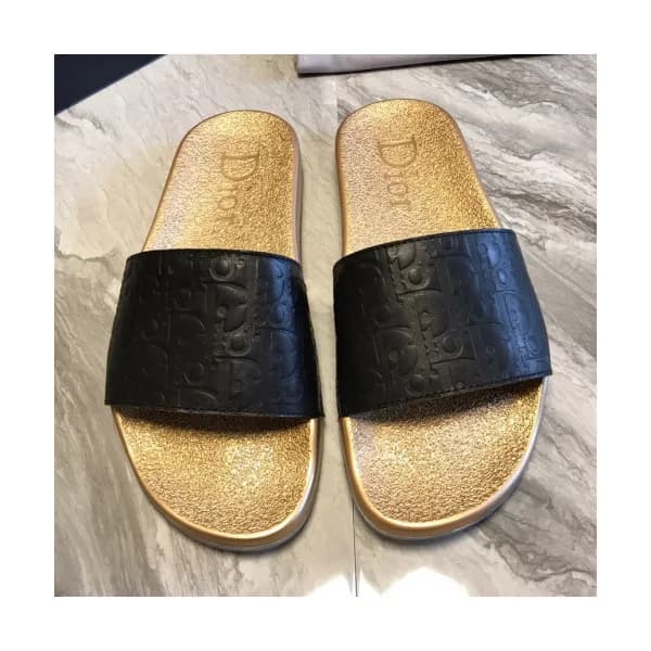 [여름추천템]Dior 2019 Mens Initial Logo Leather Slipper… - 1