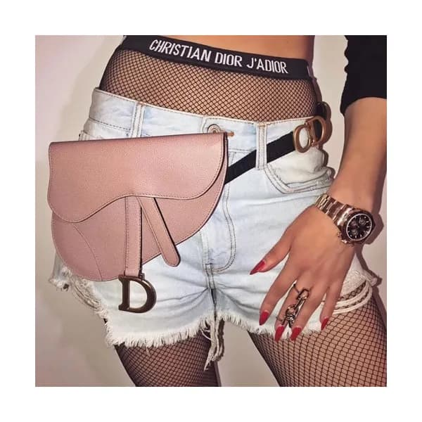 Dior 2019 Leather Saddle Belt Bag ,20CM - 디올 2019 … - 1