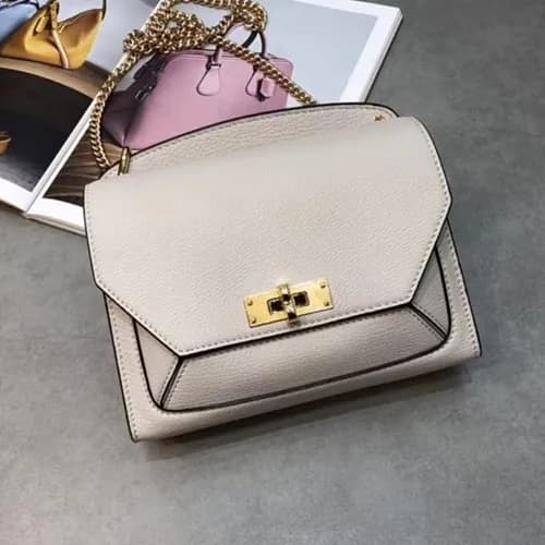 Bally 2019 Suzy Leather Chain Shoulder Cross Bag,2… - 1
