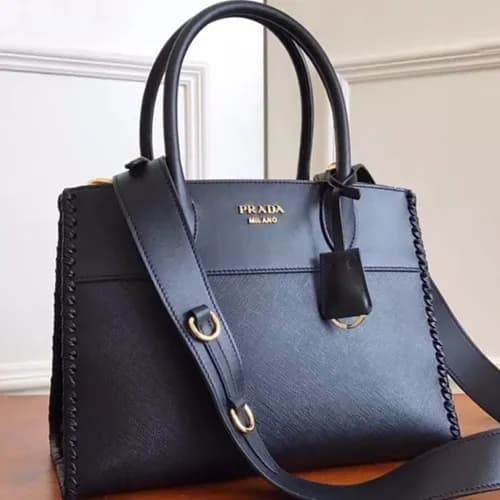 Prada 2019 Paradigm Tote Shoulder Bag,30cm - 프라다 2… - 1