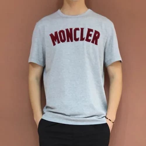 Mocler 2019 Mens Logo Cotton Short Sleeved T-shirt… - 1