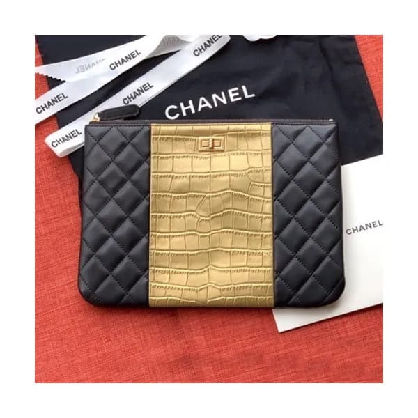 Chanel 2019 Leather Women Clutch Bag ,27.5CM - 샤넬 … - 1