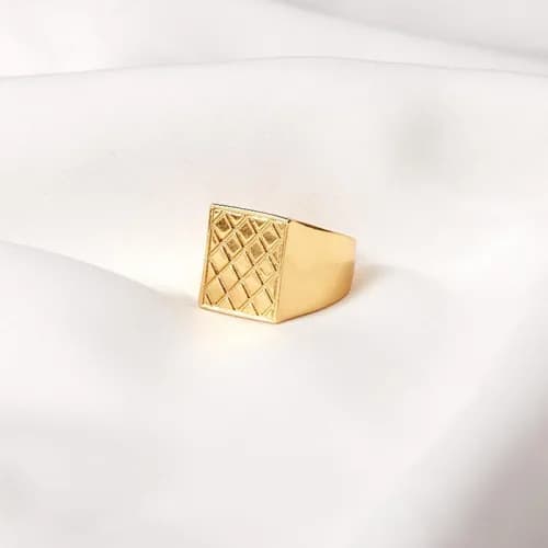 Celine Yellow Gold Ring -셀린느 여성용 옐로우 골드 반지Cel0020…