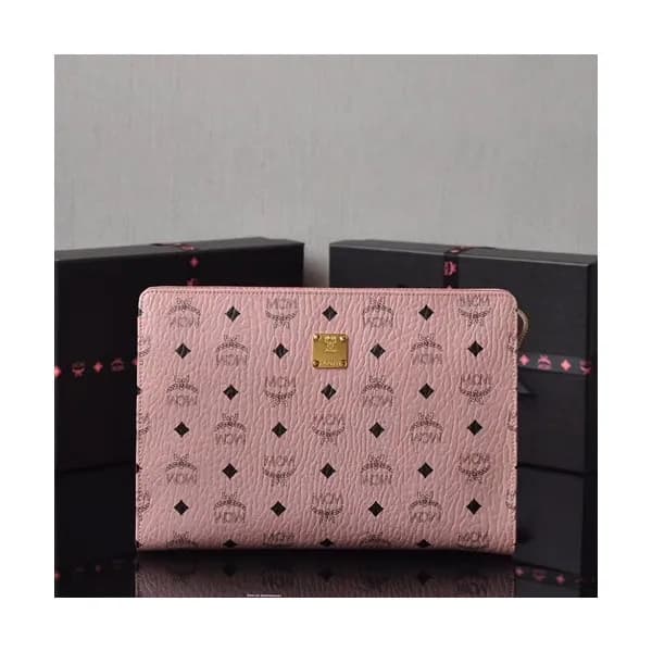 MCM 2019 Visetos Clutch Bag,29cm - 엠씨엠 2019 남여공용 비… - 1