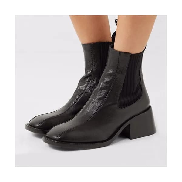 Chloe 2019 Ladies Leather Boots - 끌로에 2019 여성용 레더 … - 1