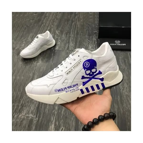Philipp plein 2019 Mens Leather Sneakers - 필립플레인 … - 1