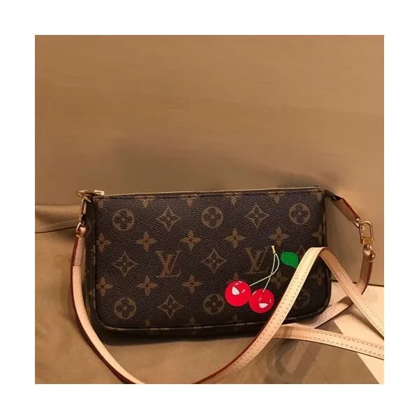 Louis Vuitton 2019 Monogram Canvas Clutch Bag / To… - 1