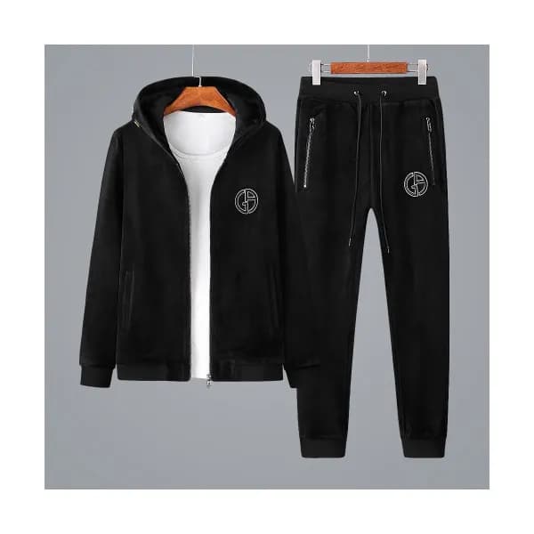 Emporio Armani 2019 Mens Velvet Training Clothes&P… - 1