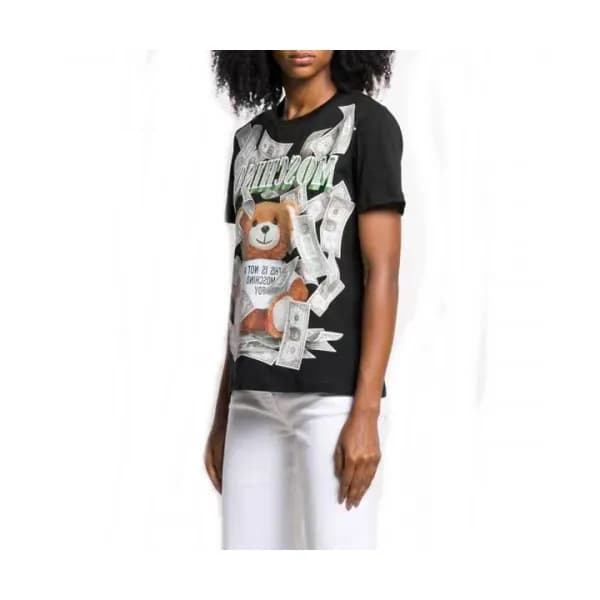 [모스키노]Moschino 2019 Mm/Wm Logo Cotton Short Sleeve… - 1